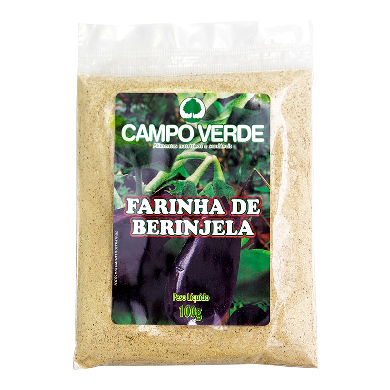 Farinha De Berinjela Campo Verde